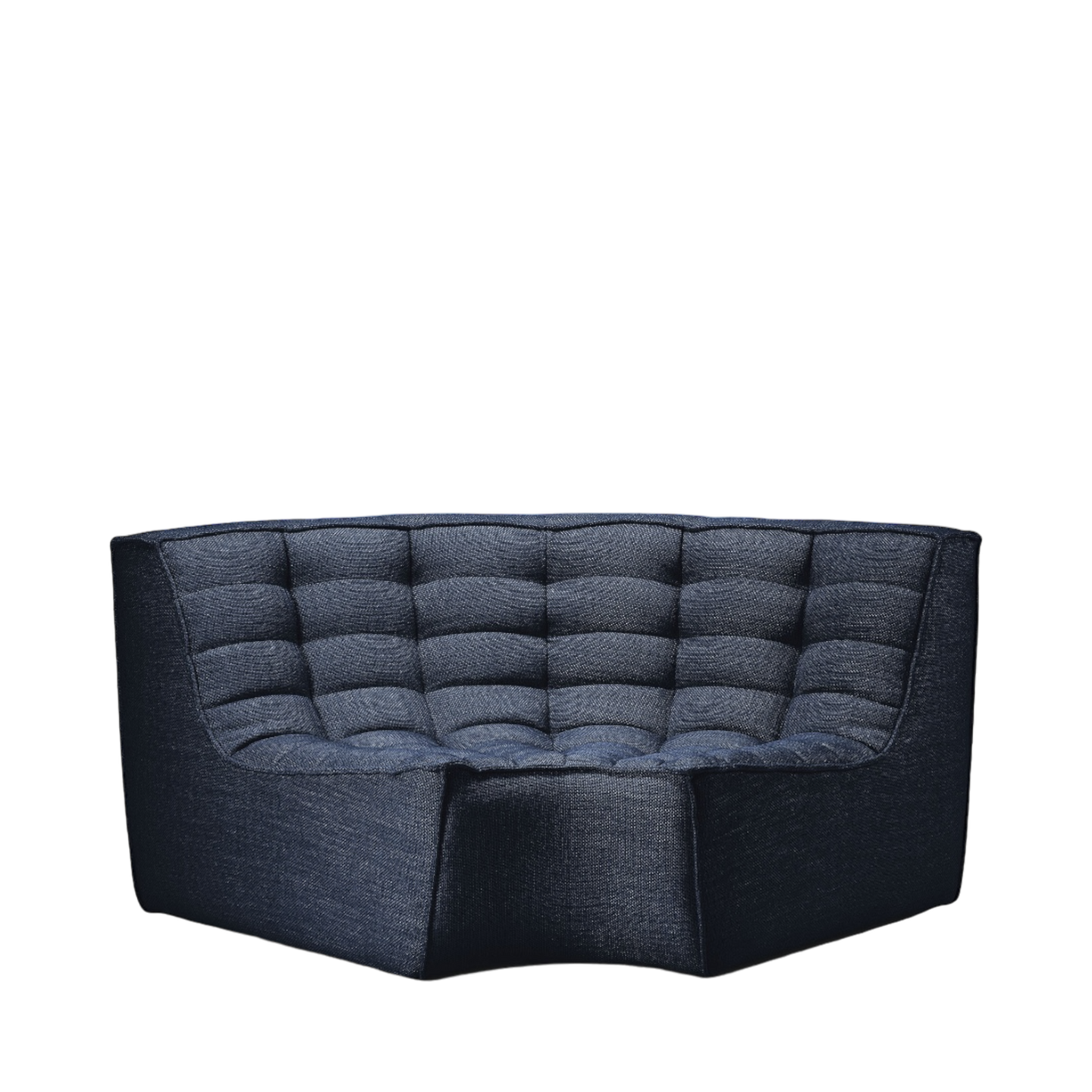 Sofá Kobe, 90° angular redondo - Kokoa Home