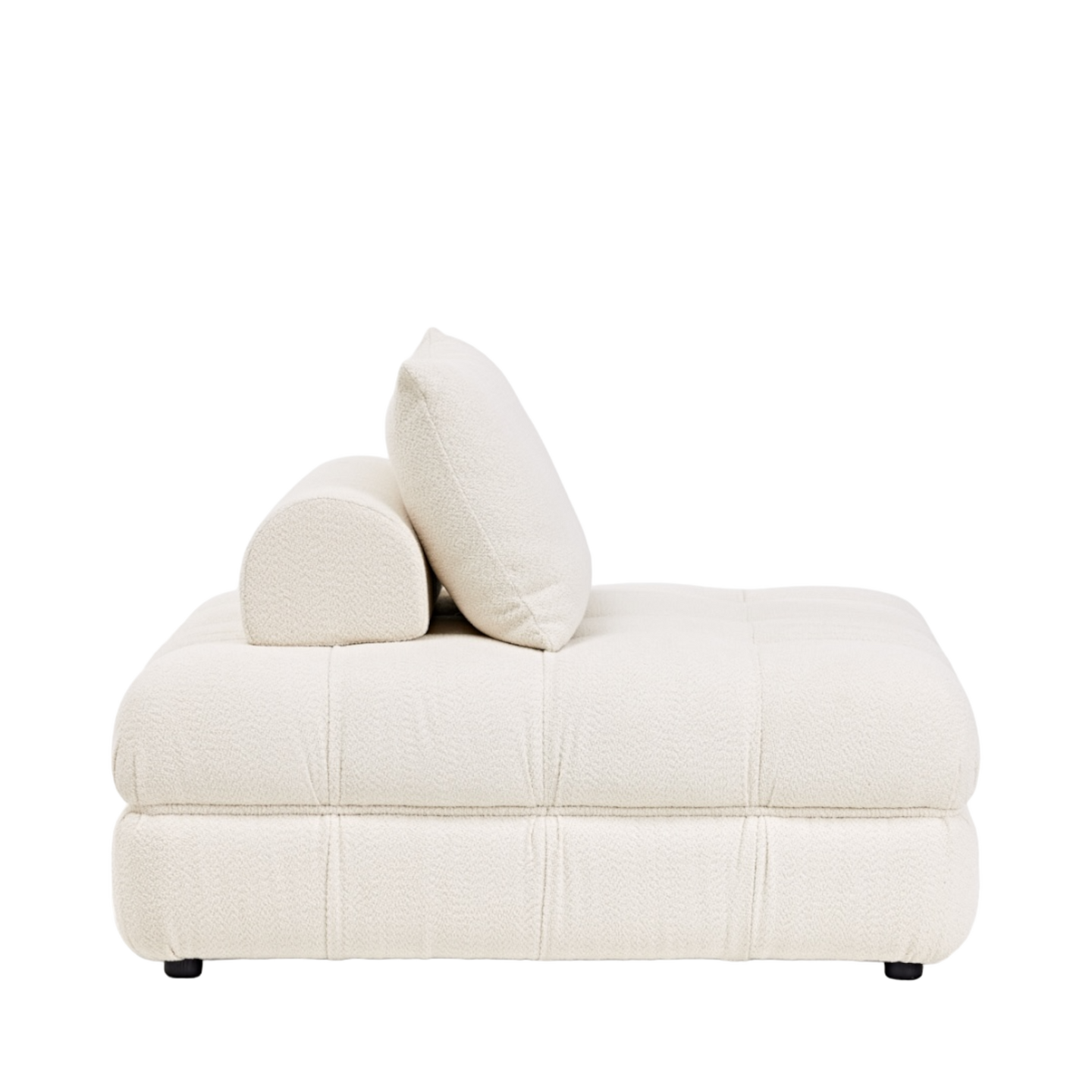 Sofá Magome, Blanco Bouclé - Kokoa Home