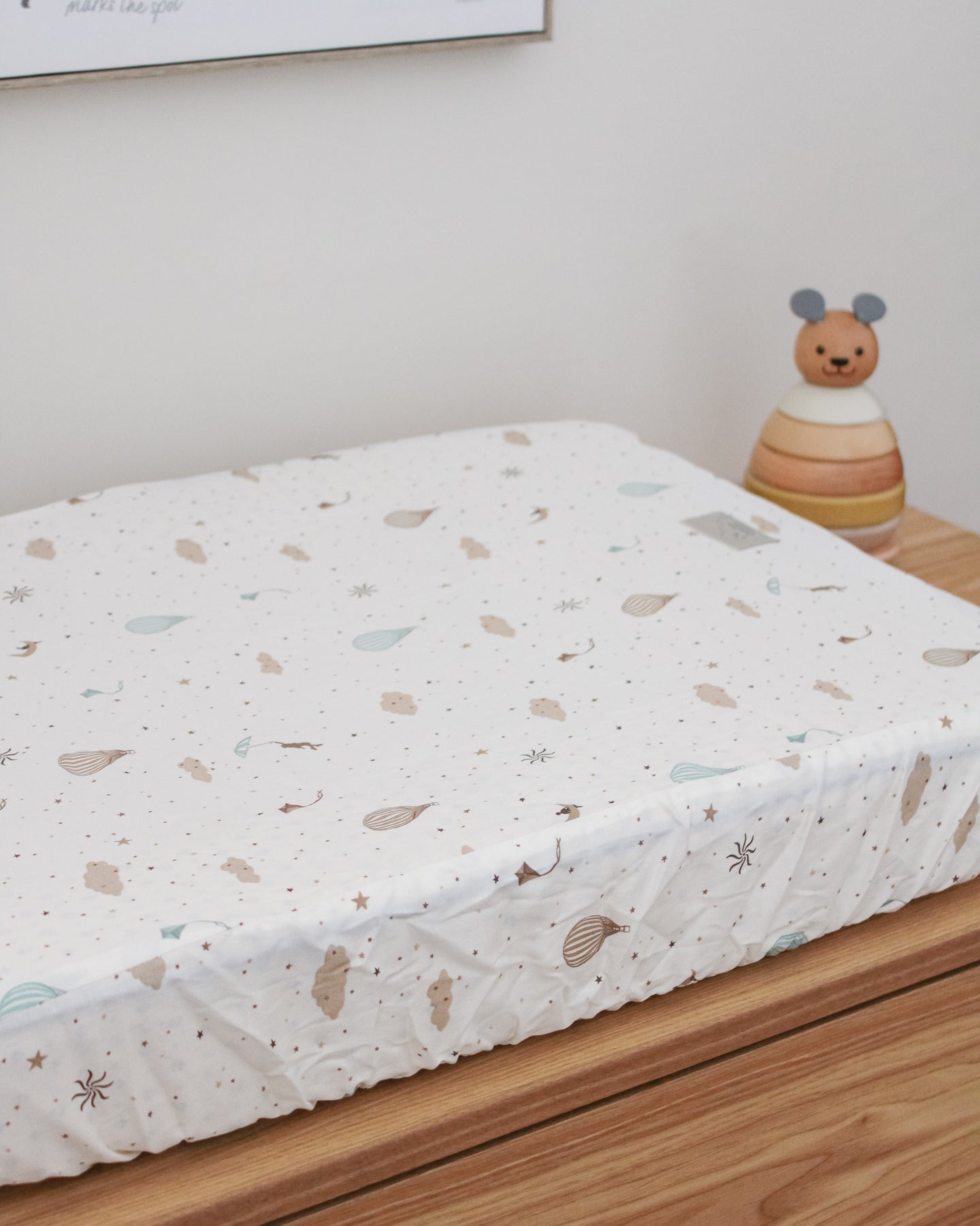 Funda para Cambiador, Tierra de Ensueño - Kokoa Home