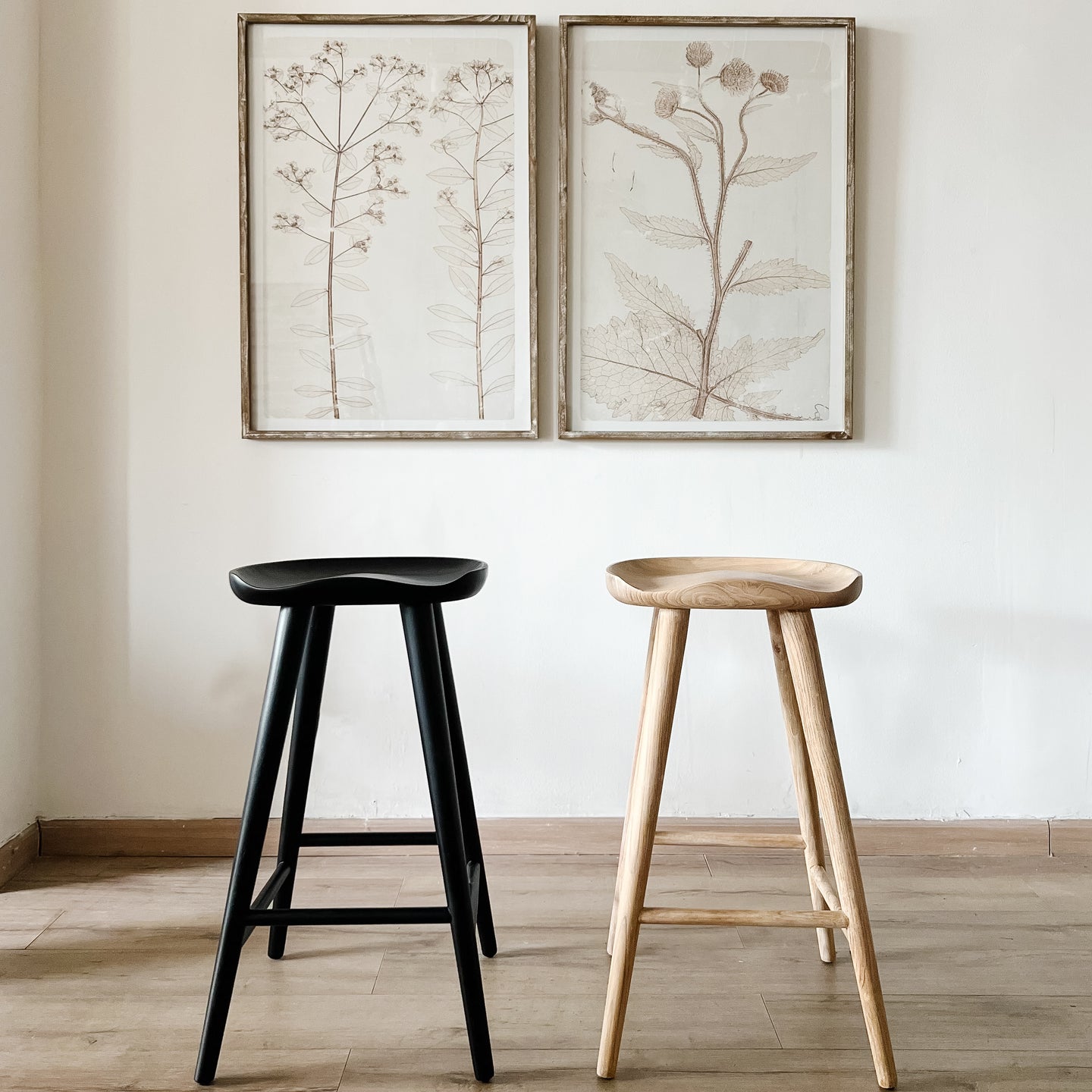 Taburete de Bar Bogotá, Negro - Kokoa Home