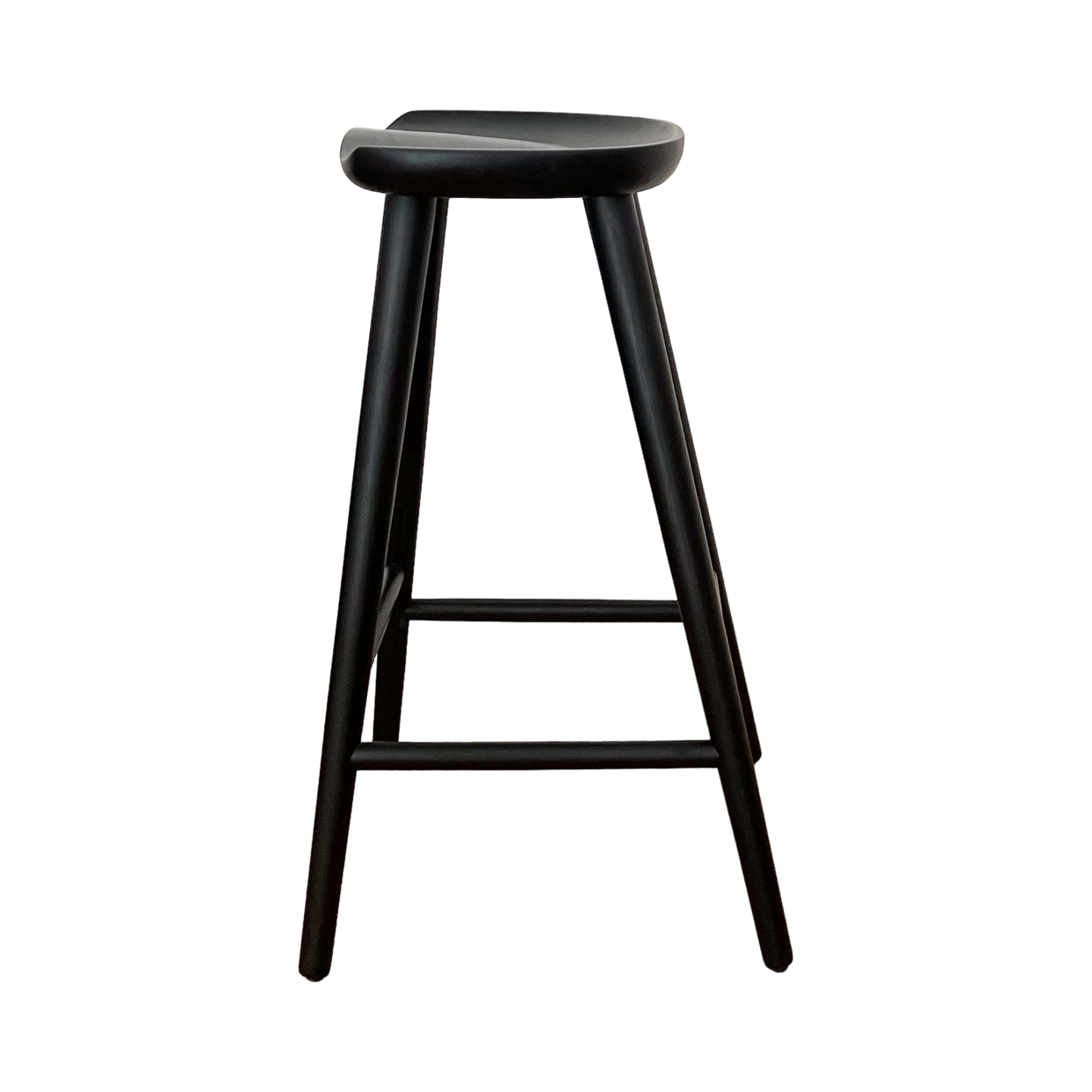 Taburete de Bar Bogotá, Negro - Kokoa Home