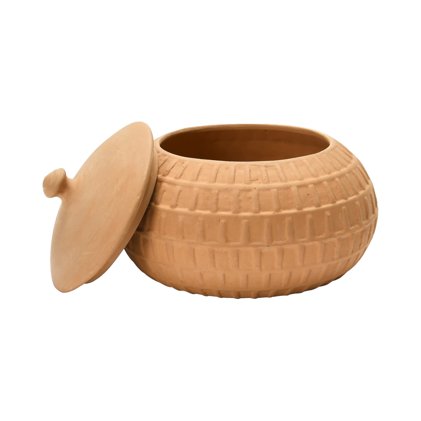 Vaso Terracota con Tapa - Kokoa Home