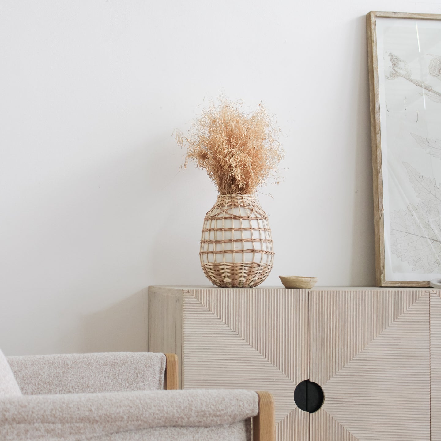 Jarrón Tejido - Kokoa Home
