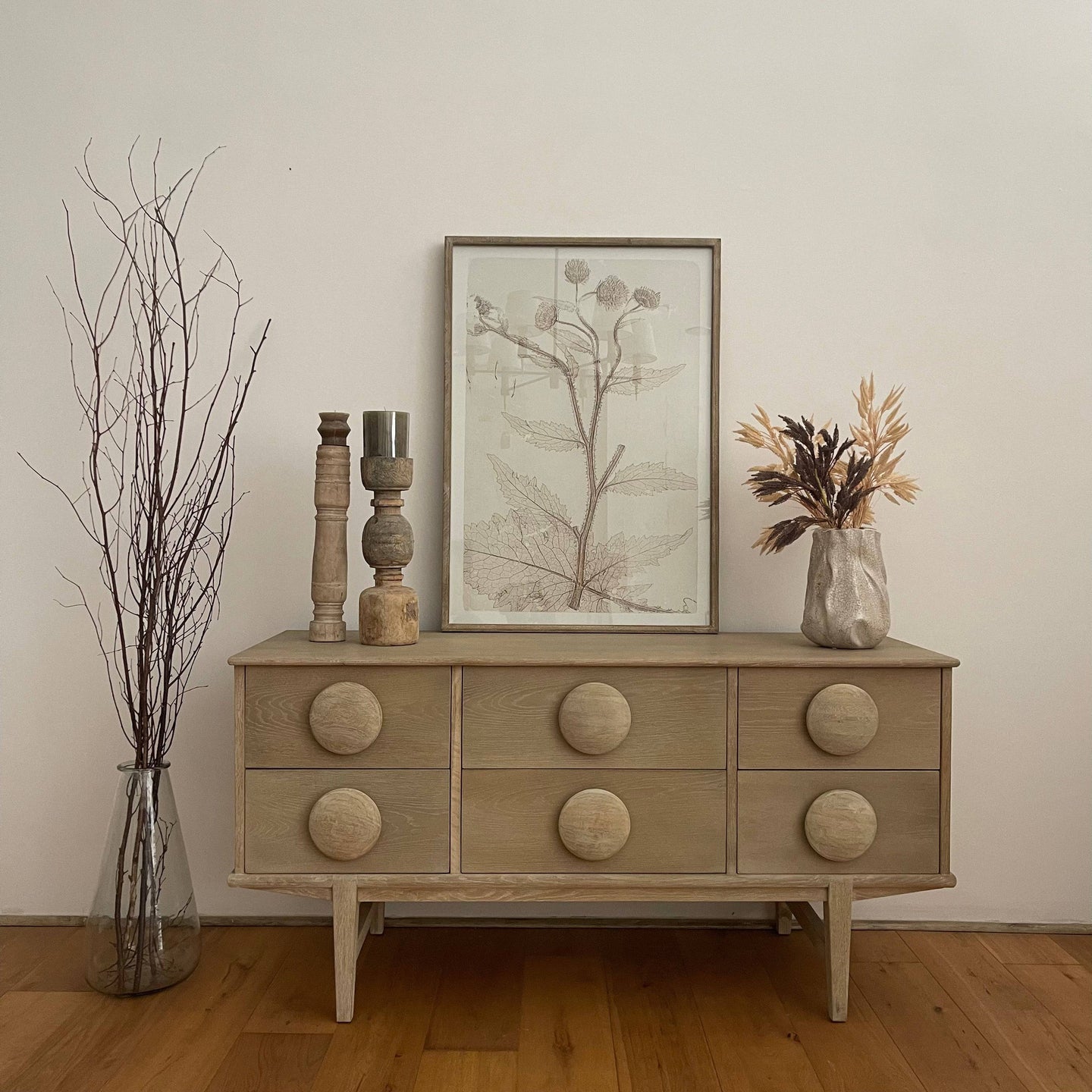 Portavela de Madera Tallada - Kokoa Home